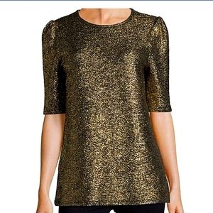 Michael Kor's gold top